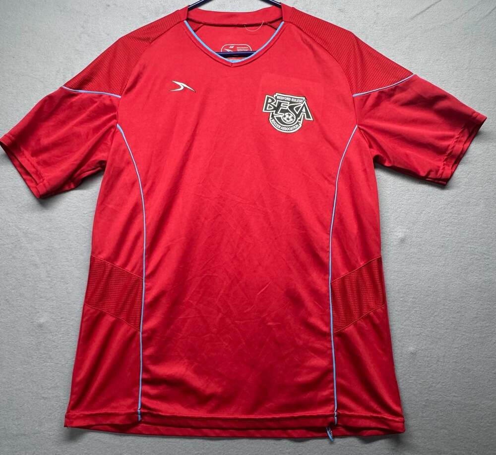 BESA Bedford Euless Soccer Association Red Jersey With Number 7